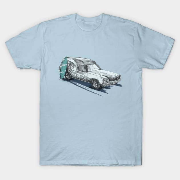 Surfing Van T-Shirt by Buy Custom Things